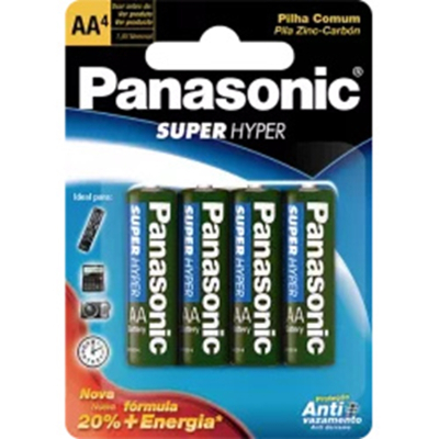Pilha panasonic hyp aa c/4un peq