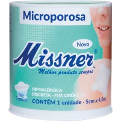 Fita micr. 5cm x 4,5m missner, microp missner 5cmx4,5m