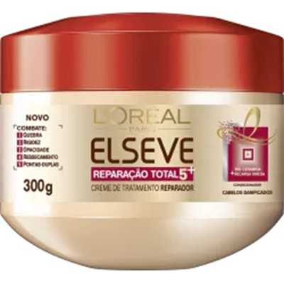Cr. trat. elseve rt5+ 300gr, trat elseve reparacao total 5 300ml