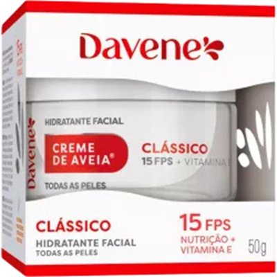 Cr. facial davene aveia 50g perf original , facial creme de aveia 50 g