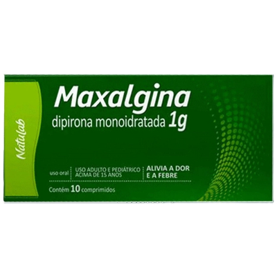 Maxalgina 1 gr 10 cp dipirona sodica nat.