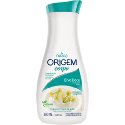 Hidratante origem corpo 380ml deo erva doce 