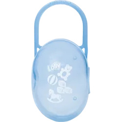 Porta chupeta lolly color c7350-01 azul