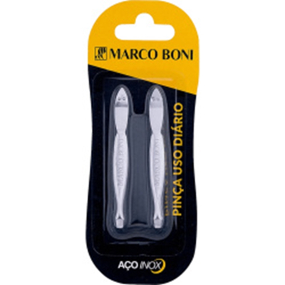 Pinca sobrancelhas 2un marco boni - 6011 - un