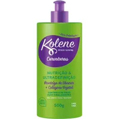 CREME DE PENTEAR KOLENE 500ML CURVATURAS CONDICIONADOR 