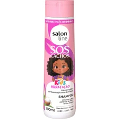 Sh. salon line 300ml sos cachos kids