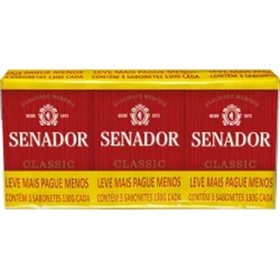 SABONETE SENADOR 130G CLASSIC