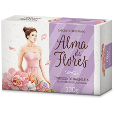 Sab. alma flores 130g essencia baunilha