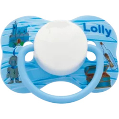 Chupeta borboleta silicone ortodontico t2 az bl 4515