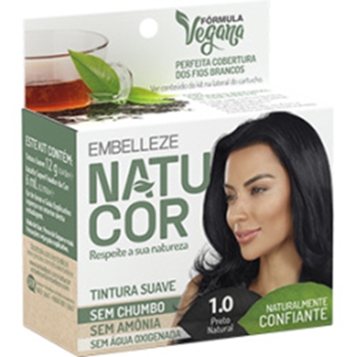 Tint. natucor 1.0 preto natur