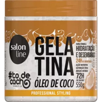 GELATINA SALON LINE 550G TODECACHO NUTRITIVA 