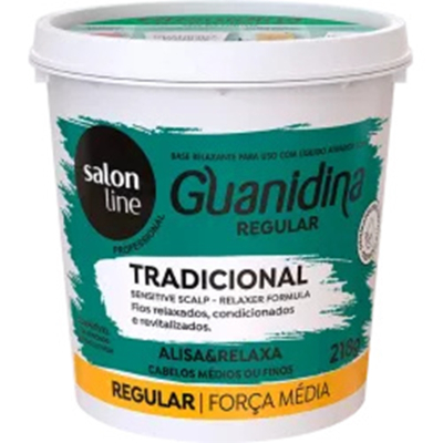 Relaxante salon line 218g guanidina regular forca media