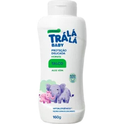 Talco tralala 160g baby hidrata 