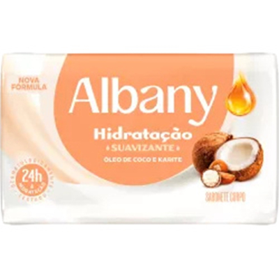 Sab. albany suave 85g hidratacao suavizante branco