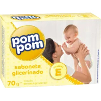 Sab. pom pom glicerinado 80g