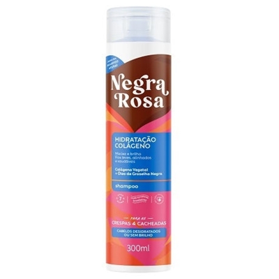 Negra rosa shampoo hidratacao 300ml