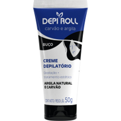 Cr. depilatorio buco depiroll carv argila 50g
