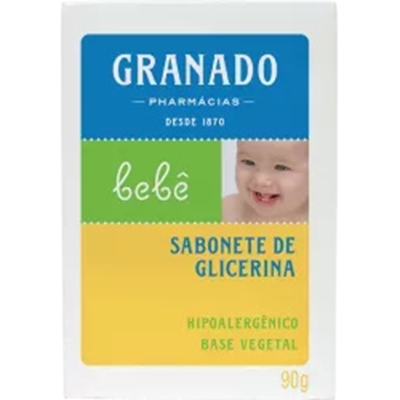 SABONETE GRANADO GLICERINA BEBE 90G TRAD