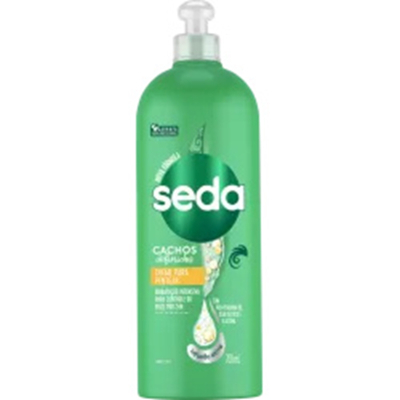Cr. pent. seda 700ml joias natureza cachos defi con *