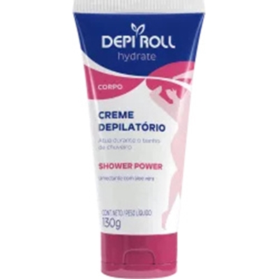 CREME DEPIROLL DEPILATORIO CORP 130G CORPO HYDRATE BANHO, DEP DEPIROLL SHOWER POWER CORPO 130G DEPIROLL