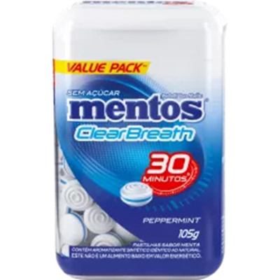 Bala mentos 105g clear breath