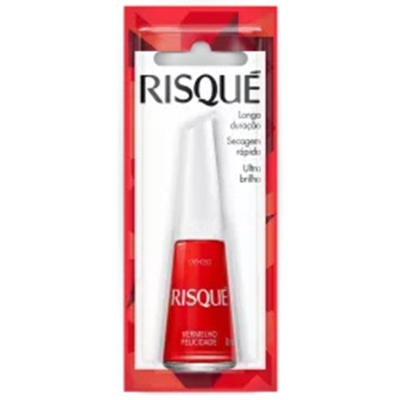 Esm. risque bl 8ml vermelho felicidade* *