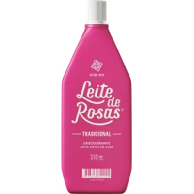 Leite de rosas 310 ml, de rosas 310 ml
