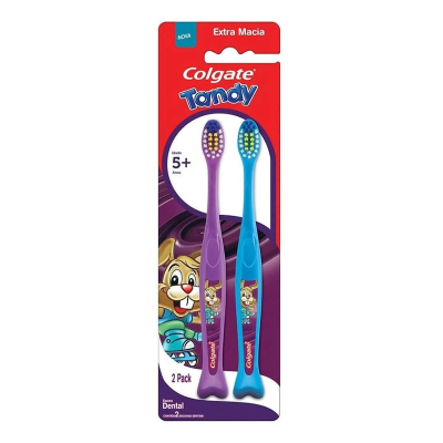Esc. dent. colgate kids 5+ tandy extra macia 2 und