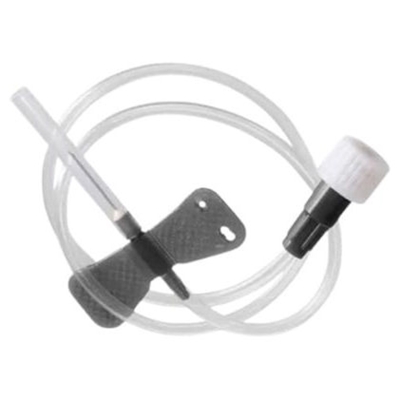 Scalp 27g luer lock cinza.
