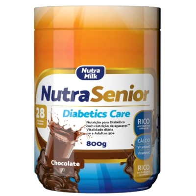 Nutra senior diabetics care chocolate 800g - lhs