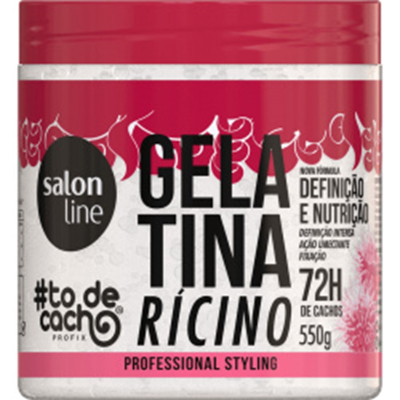 Gelatina to de cacho ricino 550gr salon line