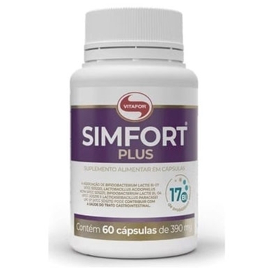 SIMFORT PLUS COM 60 CAPSULAS ULAS 390MG - VITAFOR