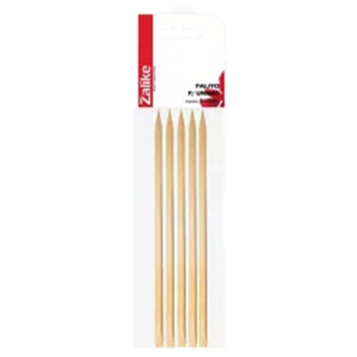 Palito para unhas zalike ponta chanf c/5