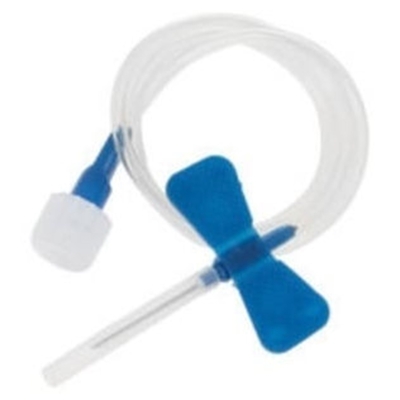 Scalp 23g luer lock azul