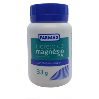 Cloreto de magnesio 33g farmax 