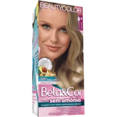 Tint. belacor sem amonia kit 08.0 louro cla *