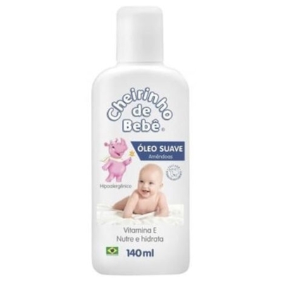 OLEO CORPORAL CHEIRINHO DE BEBE 140ML SUAVE (12)