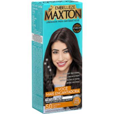 Tint. maxton kit 5.0 castanho