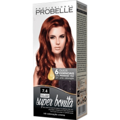 Tint. probelle cr 50g 7.4 louro med acobreado