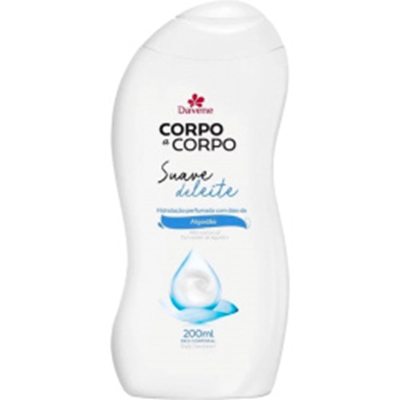 Hidratante corpo a corpo 200ml suave deleite