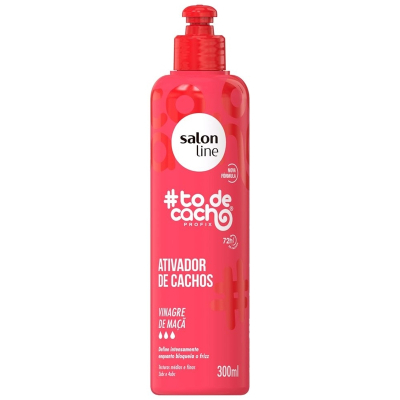 Ativador de cachos salon line todecacho vinag s line 300ml