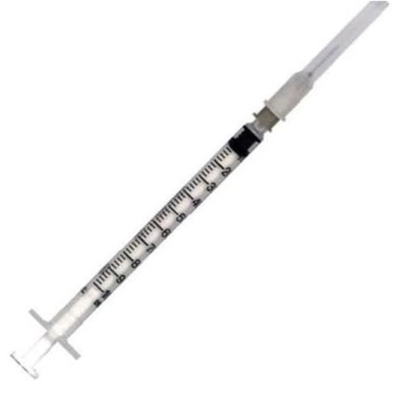Seringa 1ml com agulha 13x3,8 insulina - bd