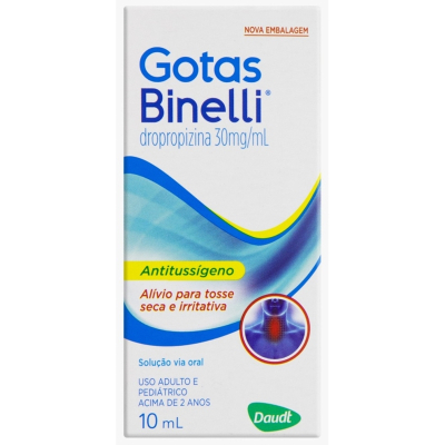 Gotas binelli fr c/ 10ml fr c, 30 mg/ml sol oral ct fr plas opc got x 10 ml