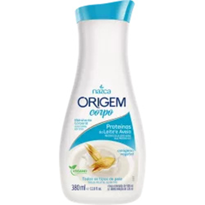 Hidratante origem 380ml proteinas do leite e aveia