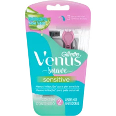 Prestobarba gillette venus suav sens 2un descartavel