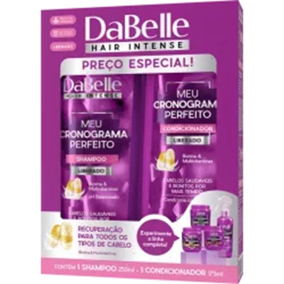 Sh. dabelle 250ml+cond 175ml meu crono perfeito kit 