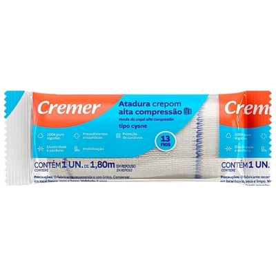 ATADURA CREMER CREPOM 12CM BIO+TEXTIL, CREPE CYSNE 12CM