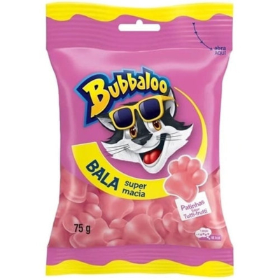 Bala bubbaloo 75g tutti frutti(e)