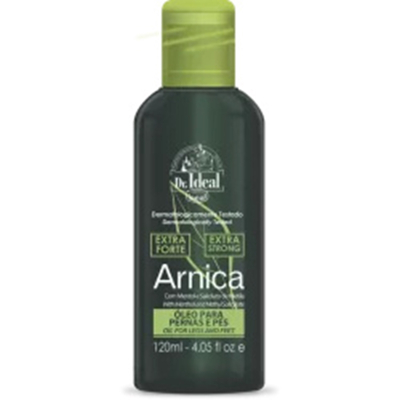 Arnica pernas pes oleo massagem dr ideal 120ml 