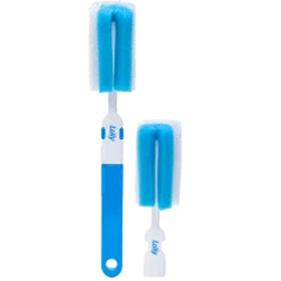 Escova limpeza lolly c/ esponja m bt 